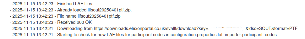 Elexon Download in Chellow